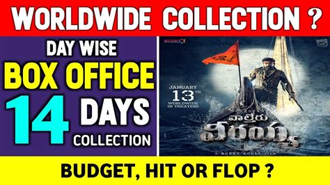 Waltair Veerayya Day 3 Box Office Collection Worldwide & Budget